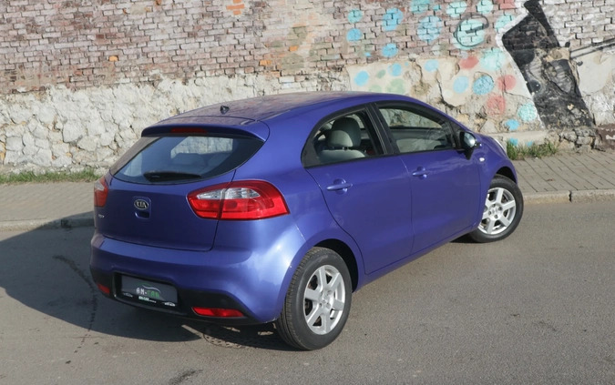 Kia Rio cena 27700 przebieg: 119000, rok produkcji 2012 z Myślenice małe 742